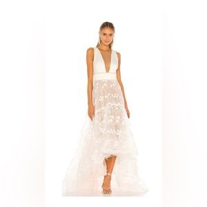 This is a Bronx and Banco high low Fiona Bridal Gown. brand new with tags!